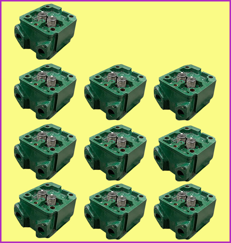 Lot of (10) 6/1 Lister CS Cylinder Heads