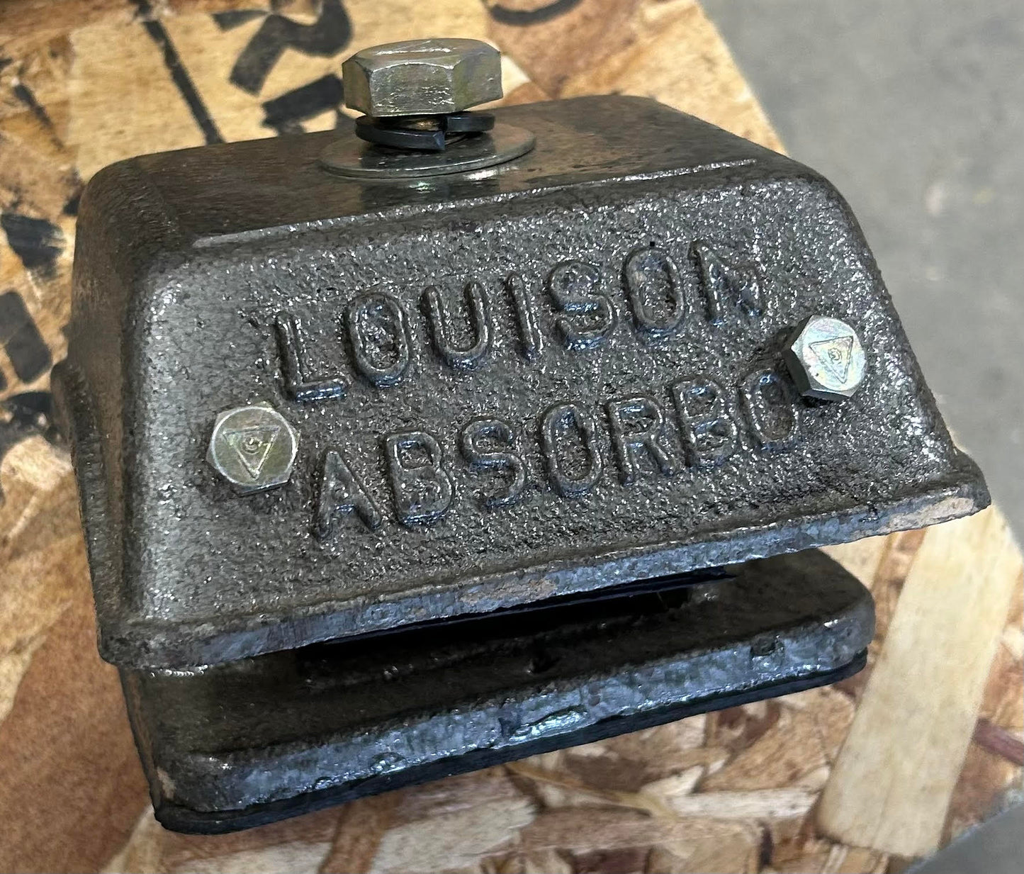 Heavy-Duty Vibration Mounts for 6-1 & 12-2 Lister CS (Metro) Diesel Engine 800 Pound Load Rating