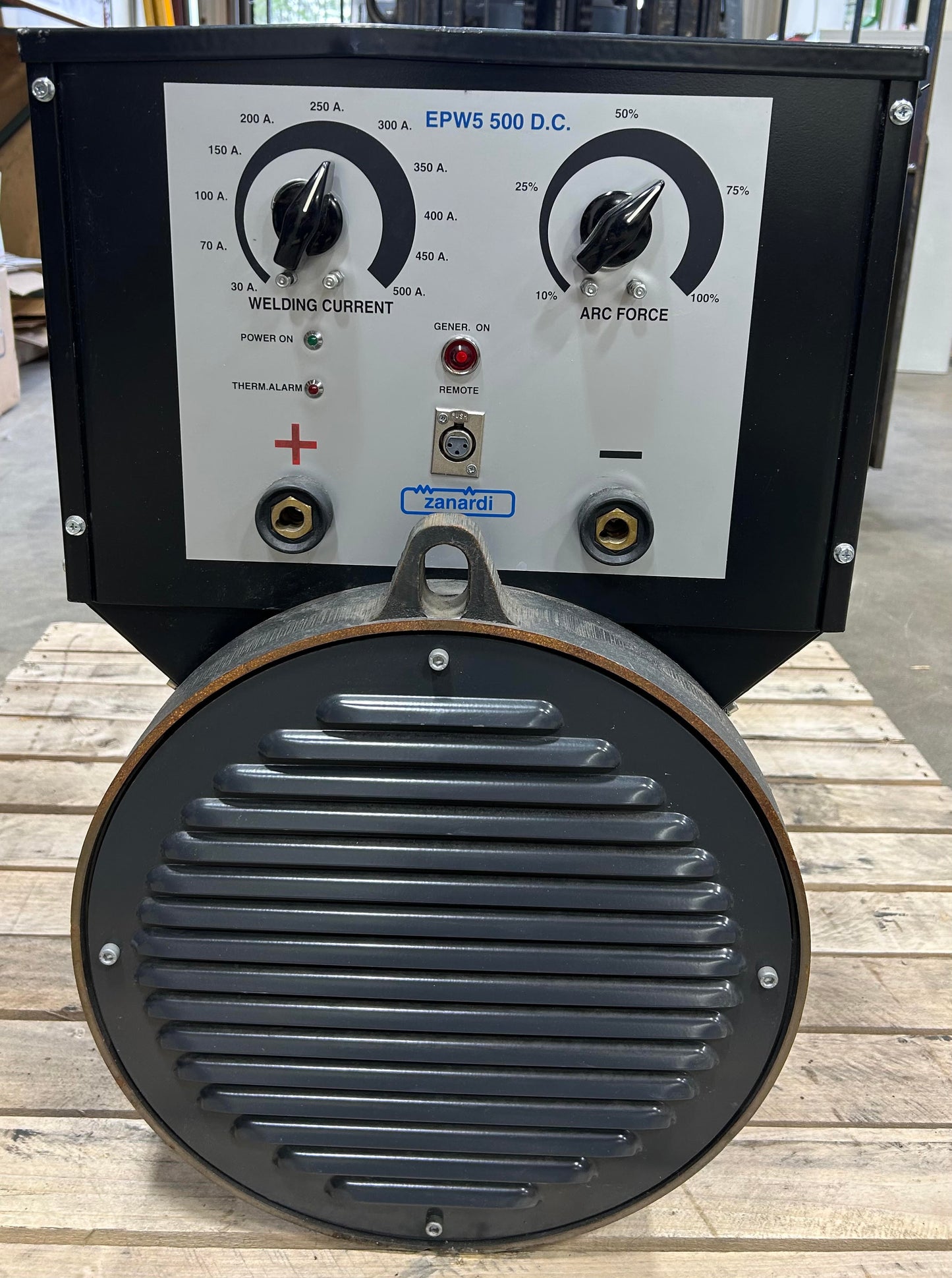 Engine-Driven Welder + Generator ~ 500 Amps DC Welding Current