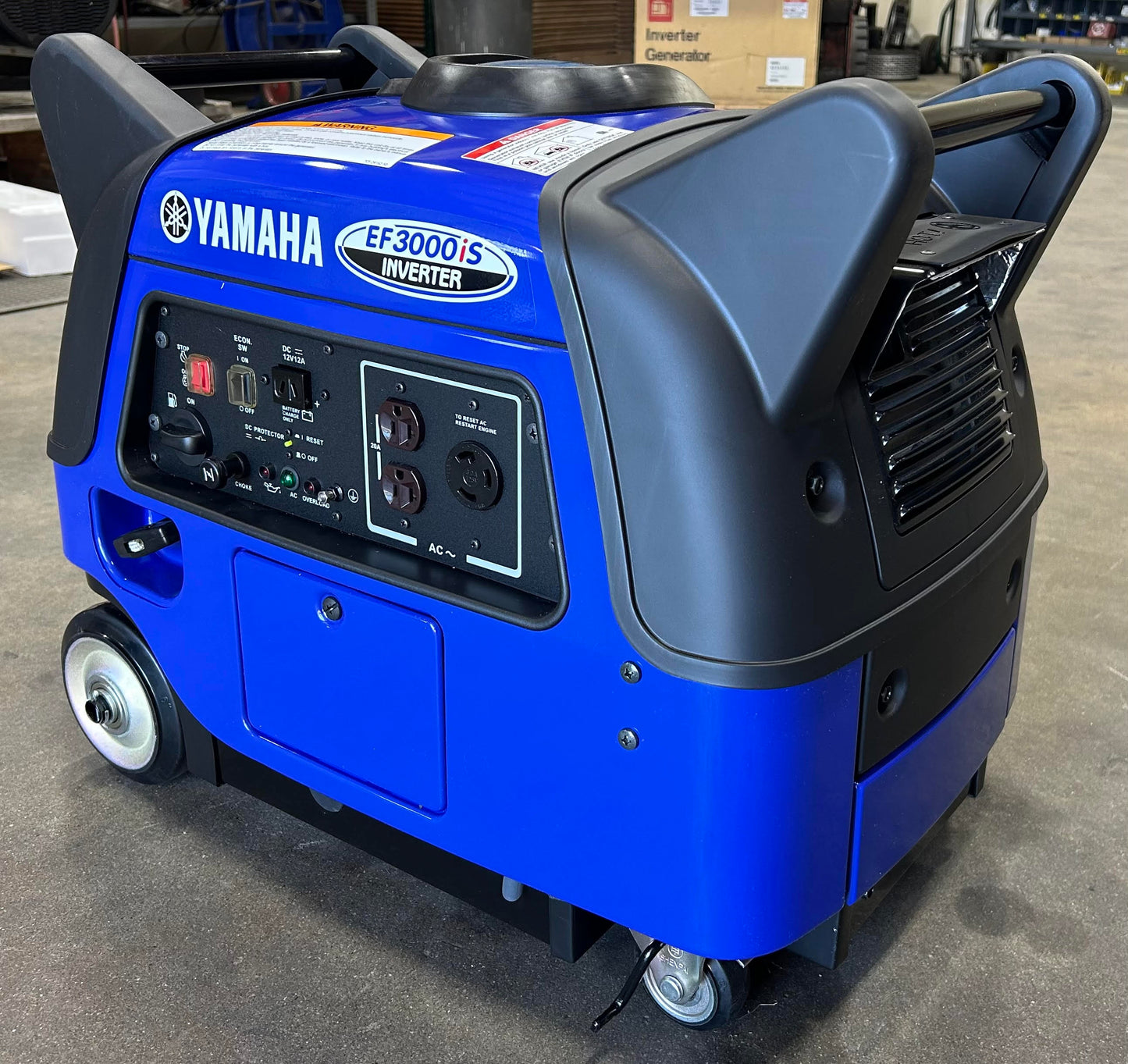 New EF3000iS 3,000 Watt Inverter Gasoline Generator by Yamaha
