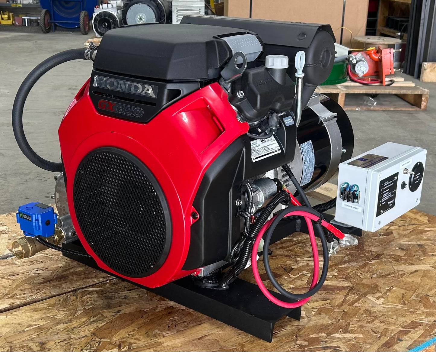 NEW Honda Powered Propane/Nat Gas Generator w/ AUTO START by Central Maine Diesel - Model # 04596