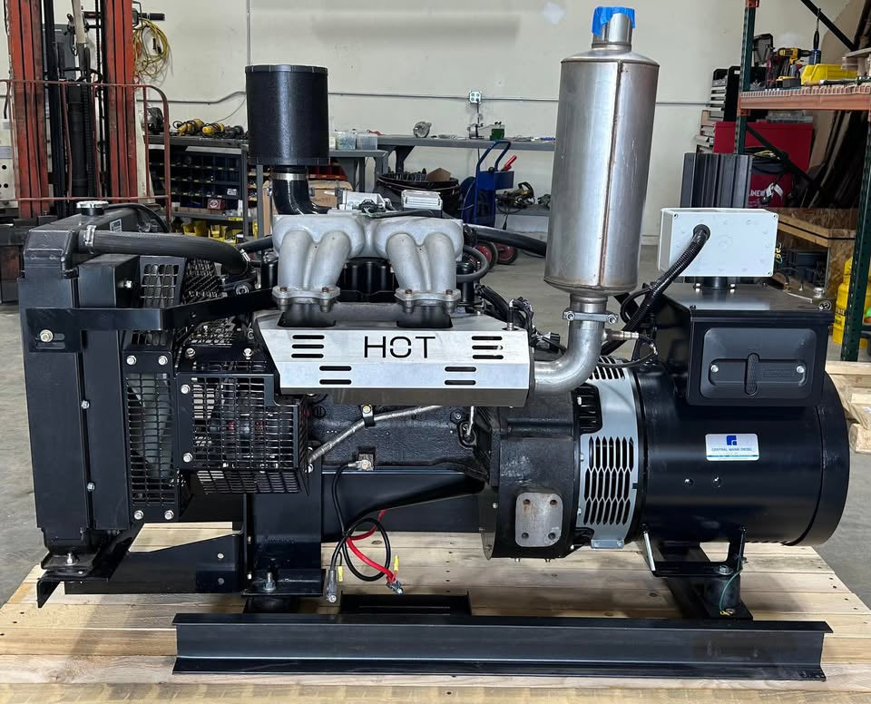 HEAVY-DUTY 21 kW 1800 RPM Propane + Natural Gas Generator by Central Maine Diesel