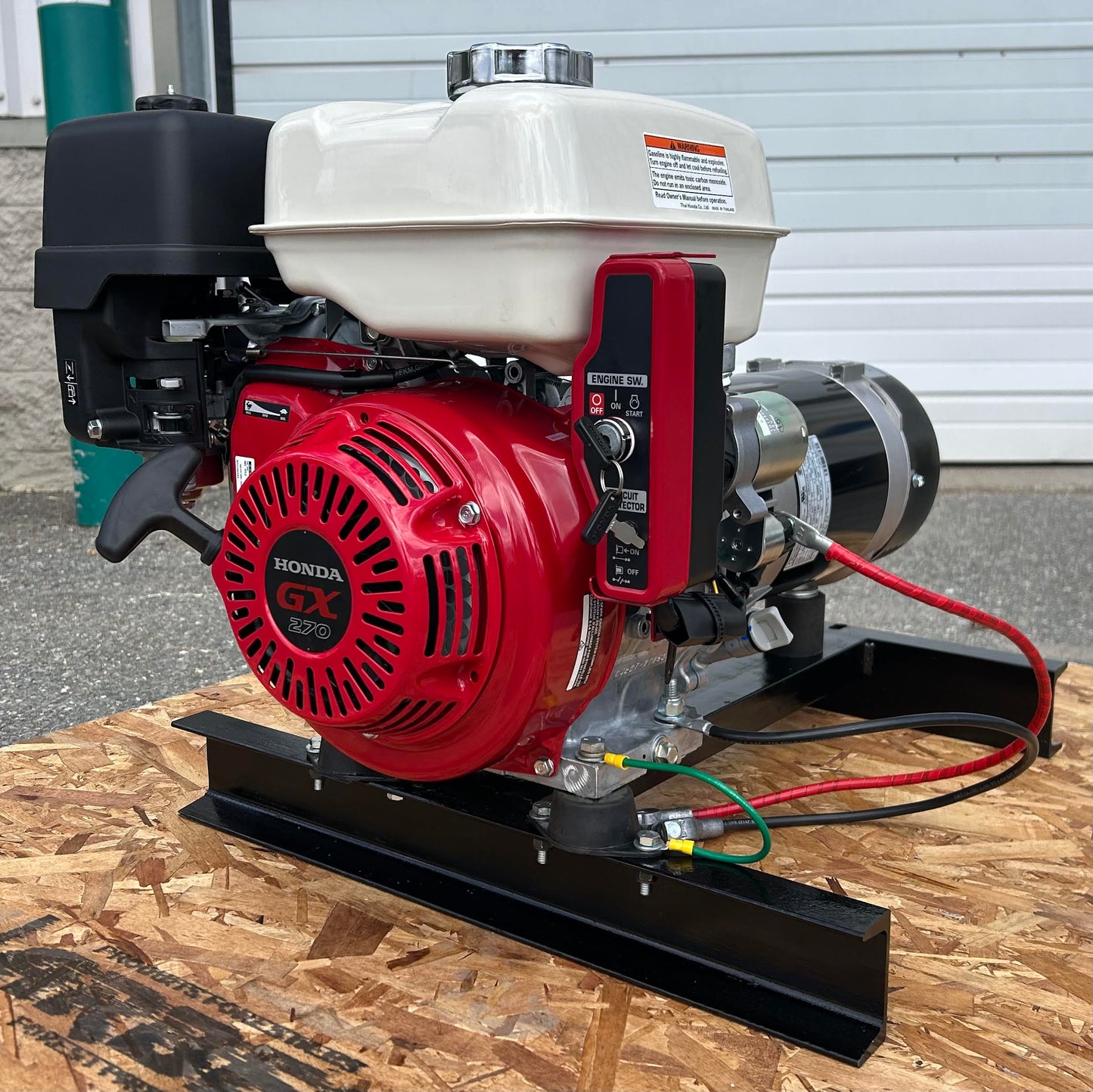 Honda Powered 5 kW Generator w/ Electric Start by Central Maine Diesel - Model # 04584