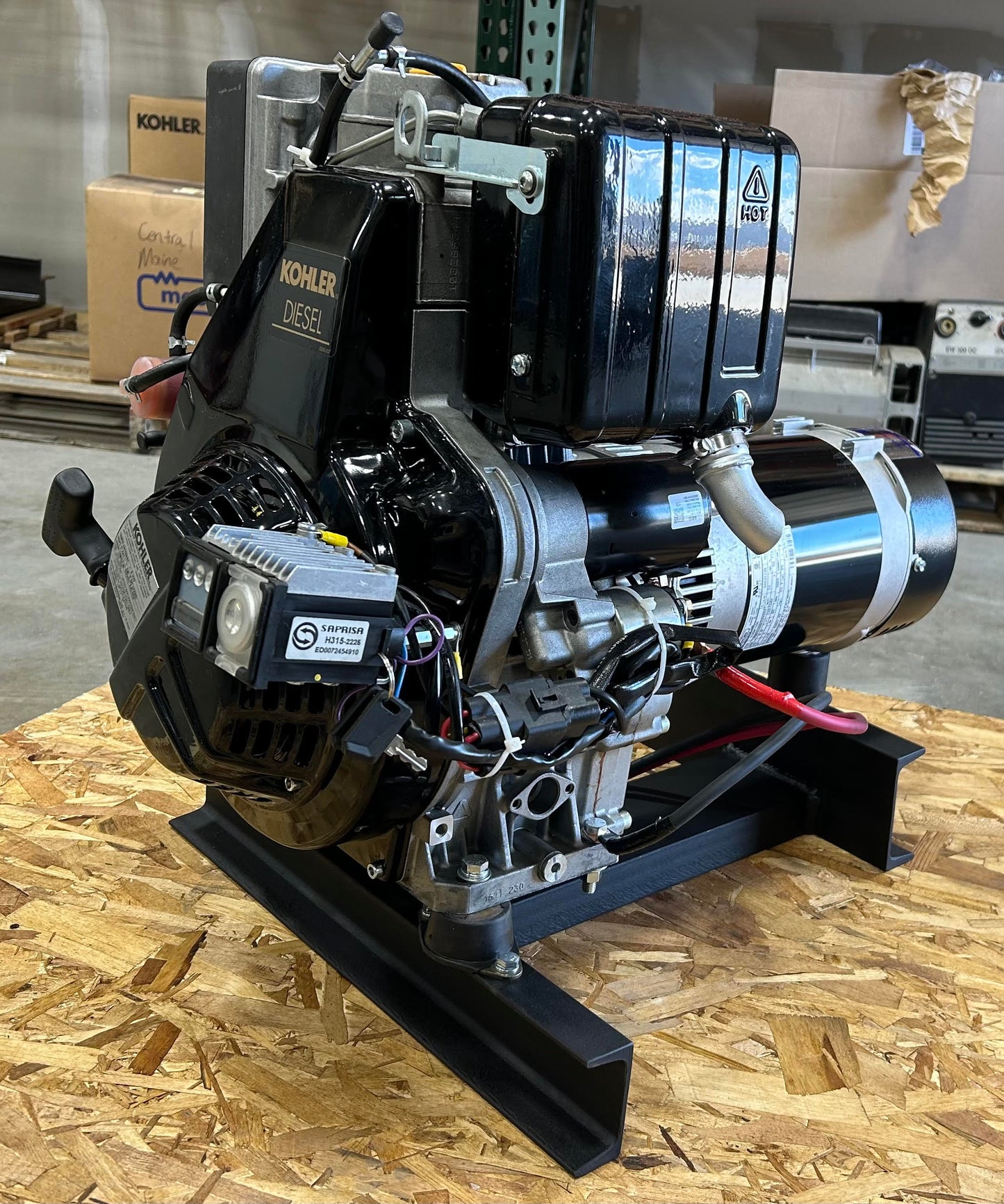Kohler 6,500 Watt Diesel Generator by Central Maine Diesel - Model # 05502