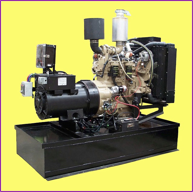 John Deere 82,000 Watt Diesel Generator by Central Maine Diesel - Model # 07284