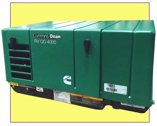 Cummins Onan Quiet Gasoline Series RV QG 4000 RV Generator Set