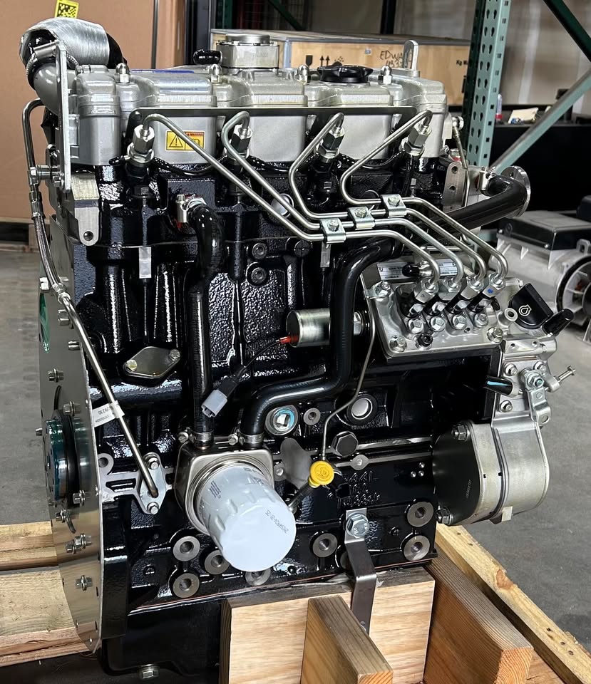 BRAND NEW 61 HP Perkins 404D-22T Turbocharged Series Engine by Central Maine Diesel