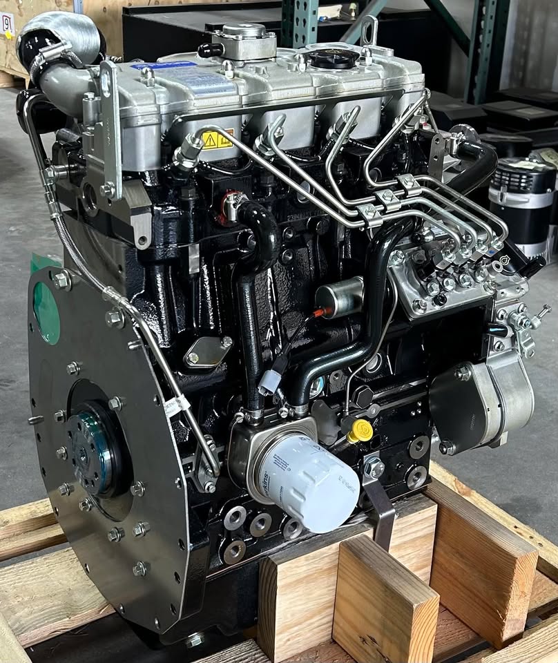 BRAND NEW 61 HP Perkins 404D-22T Turbocharged Series Engine by Central Maine Diesel