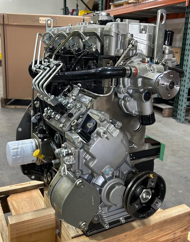 BRAND NEW 61 HP Perkins 404D-22T Turbocharged Series Engine by Central Maine Diesel