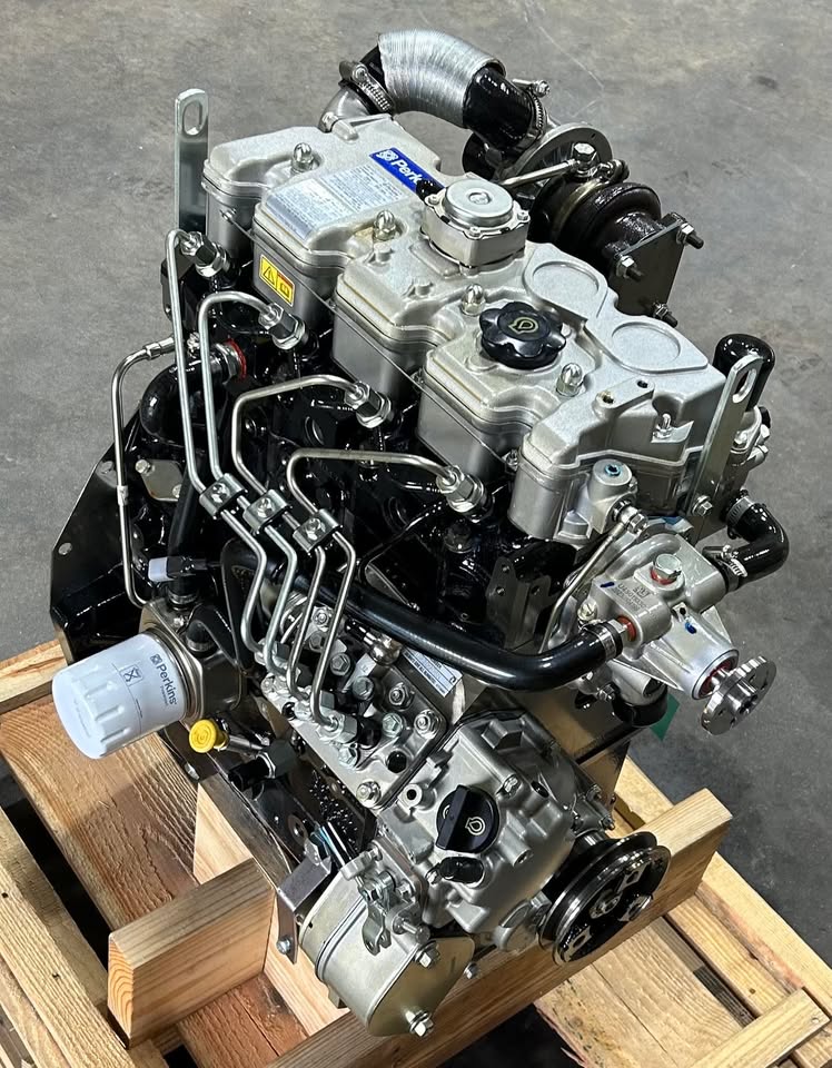 BRAND NEW 61 HP Perkins 404D-22T Turbocharged Series Engine by Central Maine Diesel
