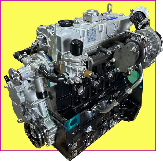 BRAND NEW 61 HP Perkins 404D-22T Turbocharged Series Engine by Central Maine Diesel