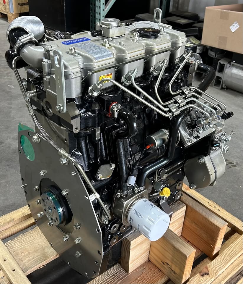 BRAND NEW 61 HP Perkins 404D-22T Turbocharged Series Engine by Central Maine Diesel