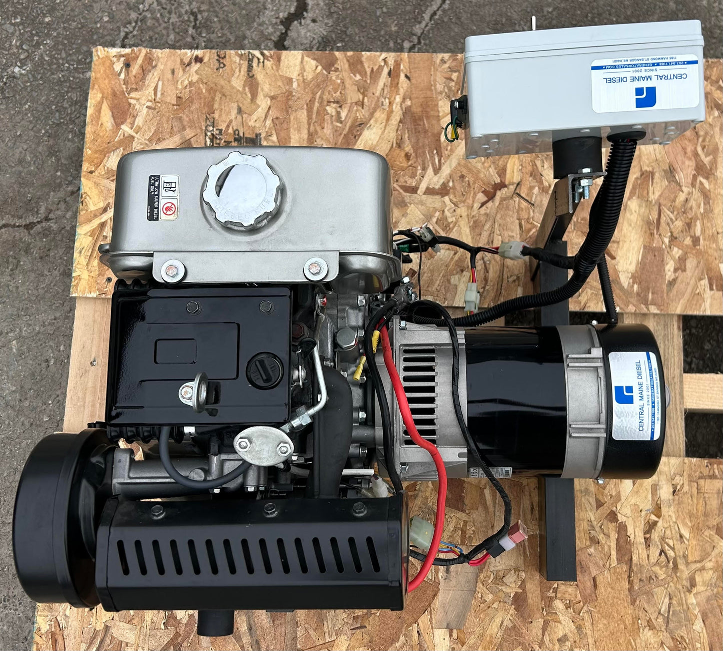 Kubota 4.5 kW Diesel Generator w/ Two-Wire Auto Start Control by Central Maine Diesel - Model # 05504