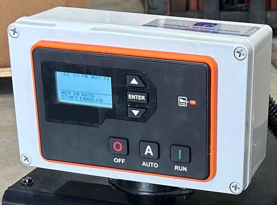 HEAVY-DUTY 21 kW 1800 RPM Propane + Natural Gas Generator by Central Maine Diesel