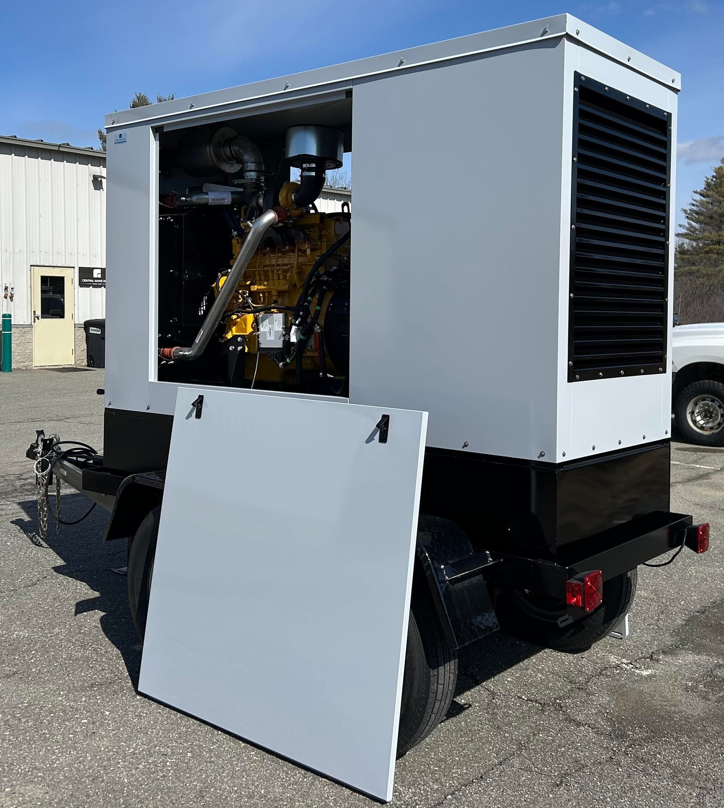 Mobile John Deere 55 kW Diesel Generator by Central Maine Diesel - Model # 07270
