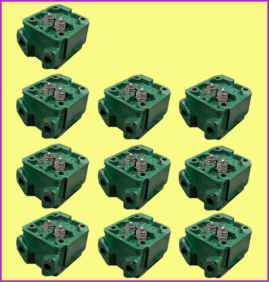 Lot of (10) 6/1 Lister CS Cylinder Heads