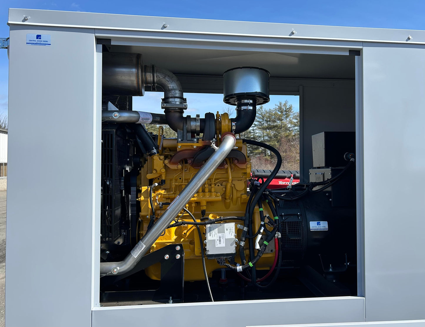 Mobile John Deere 55 kW Diesel Generator by Central Maine Diesel - Model # 07270