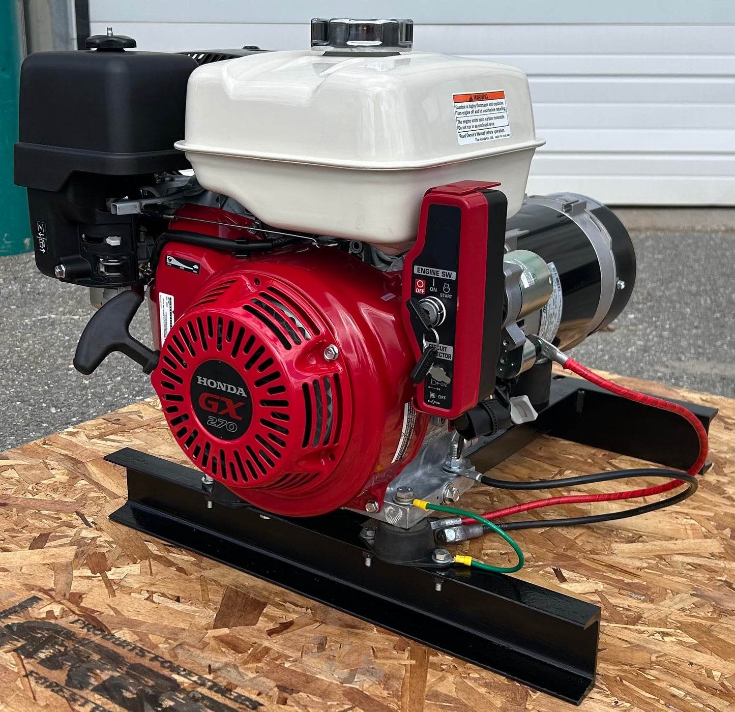 Honda Powered 5 kW Generator w/ Electric Start by Central Maine Diesel - Model # 04584