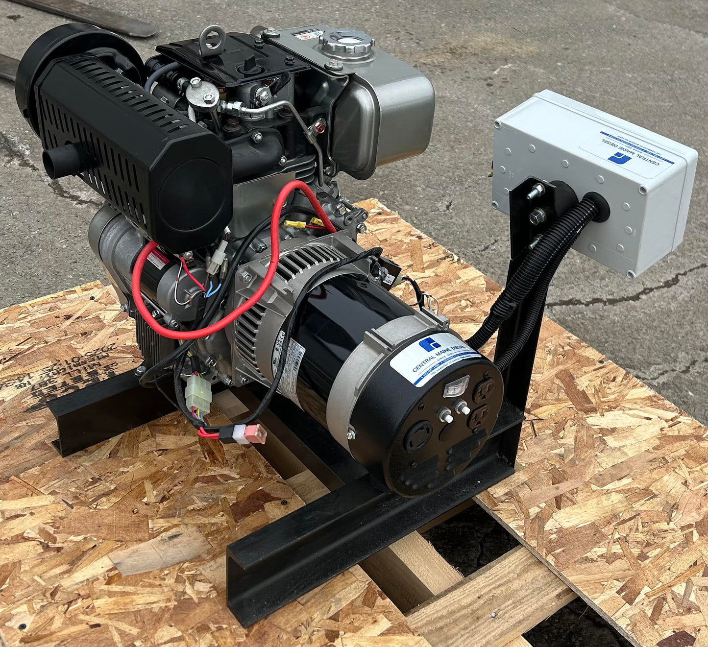 Kubota 4.5 kW Diesel Generator w/ Two-Wire Auto Start Control by Central Maine Diesel - Model # 05504
