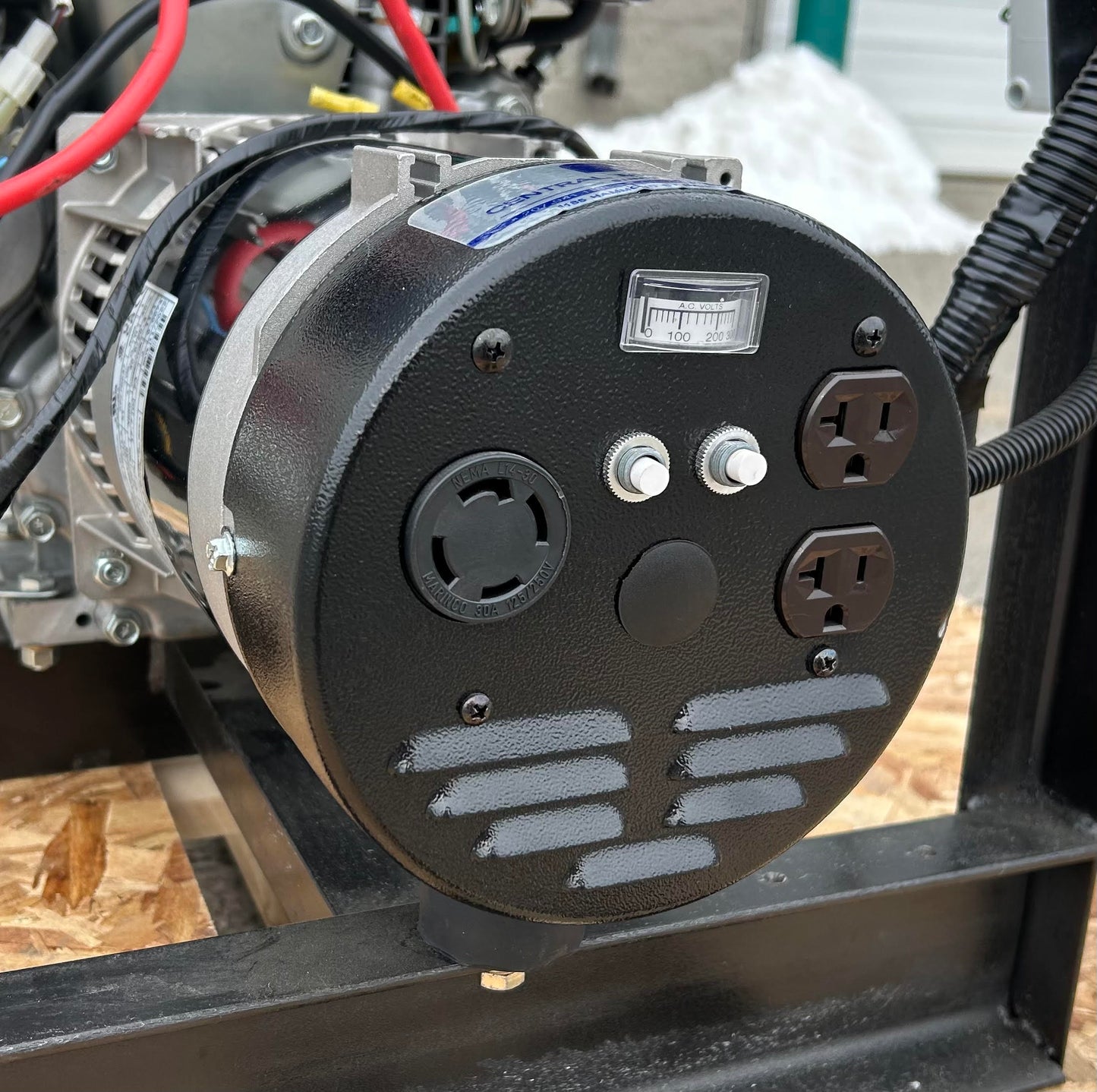 Kubota 4.5 kW Diesel Generator w/ Two-Wire Auto Start Control by Central Maine Diesel - Model # 05504