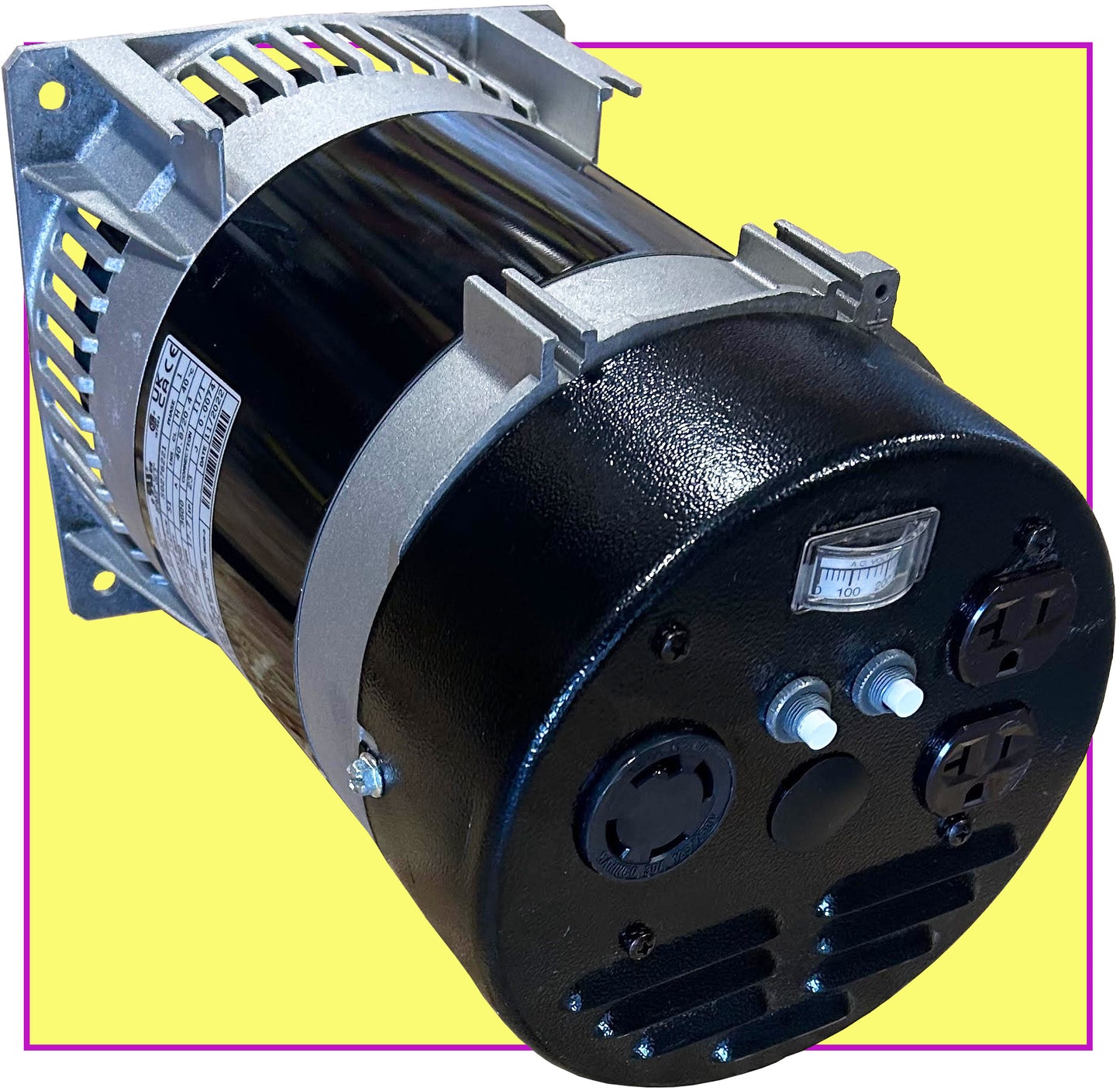 NEW Generator Head 4,500 Watt Surge - Requires 8 HP tapered shaft generator engine (A taper)
