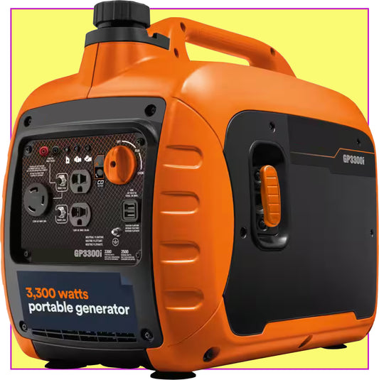 New 3300 Watt Variable Speed - RPM Adjusts with Load Demand Generator by Generac