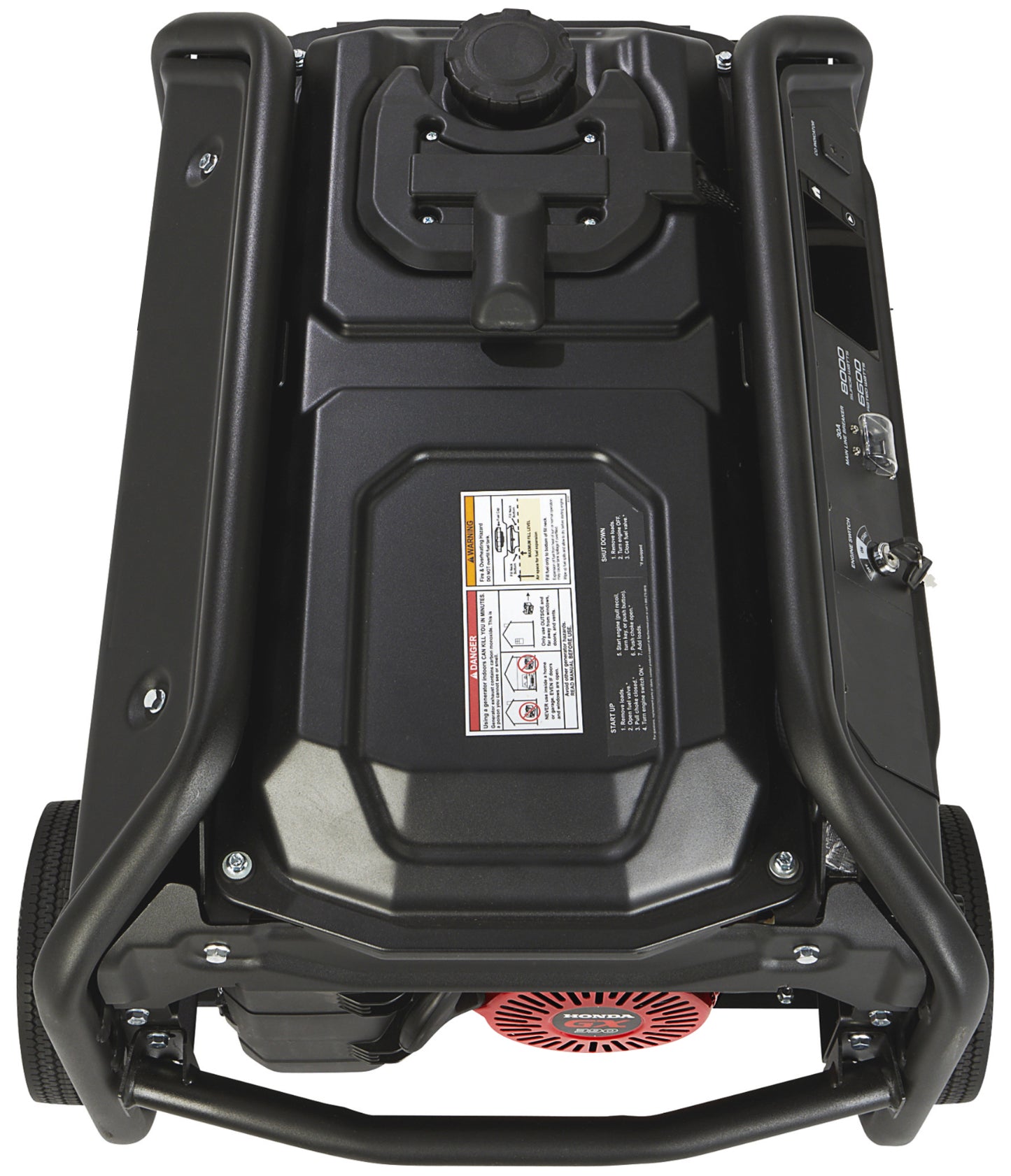 New Honda Powered 8,000 Watt Commercial-Grade Generator w/ Electric Start + 8 Gallon Fuel Tank