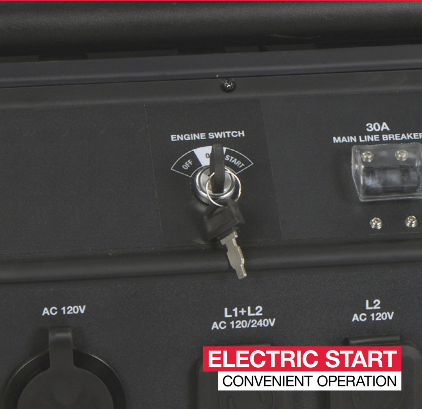 New Honda Powered 8,000 Watt Commercial-Grade Generator w/ Electric Start + 8 Gallon Fuel Tank