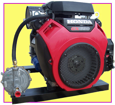 Honda Powered 15 kW Propane/Natural Gas Generator by Central Maine Diesel - Model # 04599