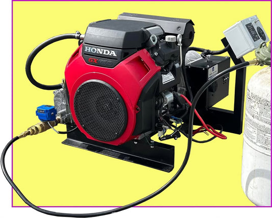 AUTOMATIC START Honda Powered 13,750 Watt Propane/Natural Gas Generator by Central Maine Diesel