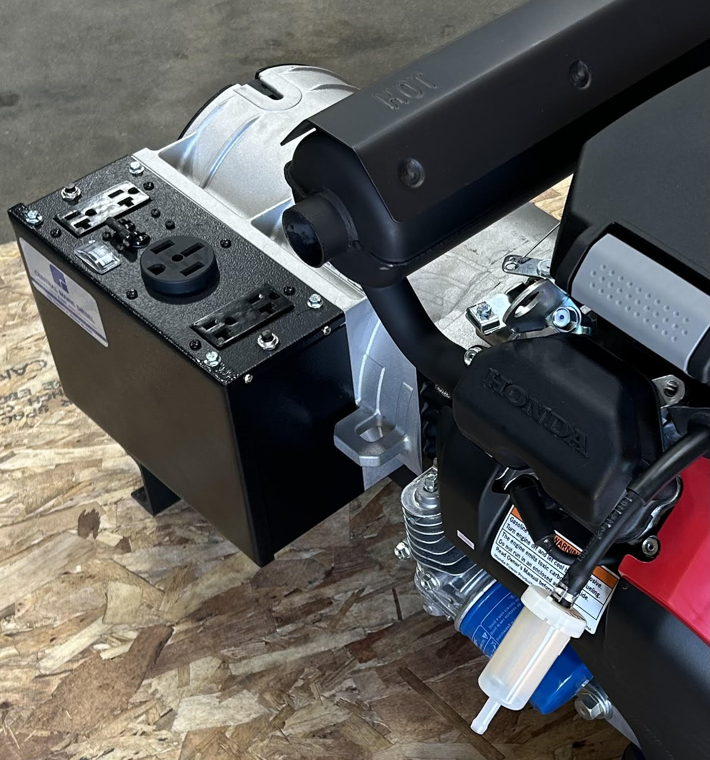 New Honda Powered 15,000 Watts Generator by Central Maine Diesel