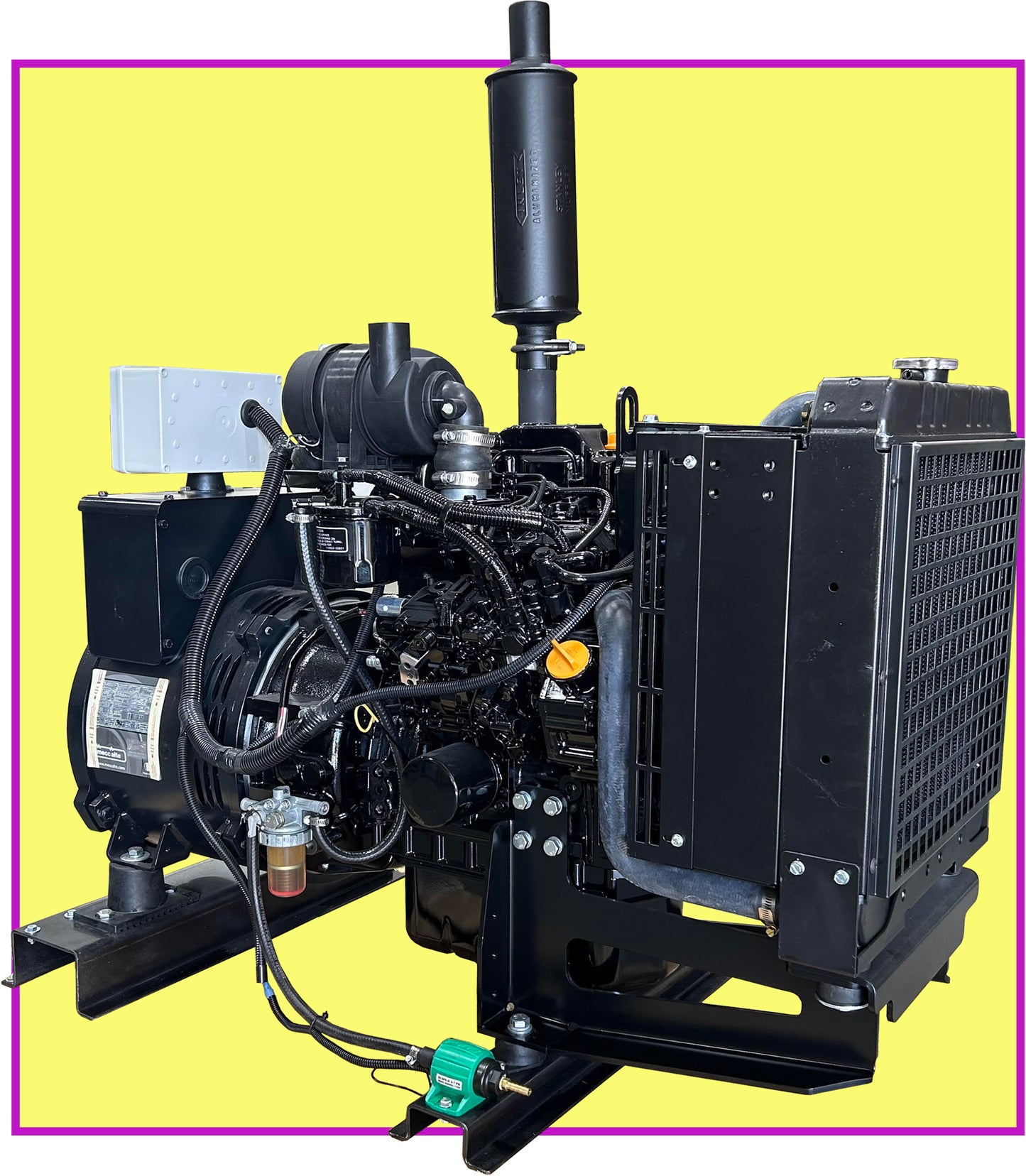 NEW Isuzu 14 kW Diesel Generator by Central Maine Diesel