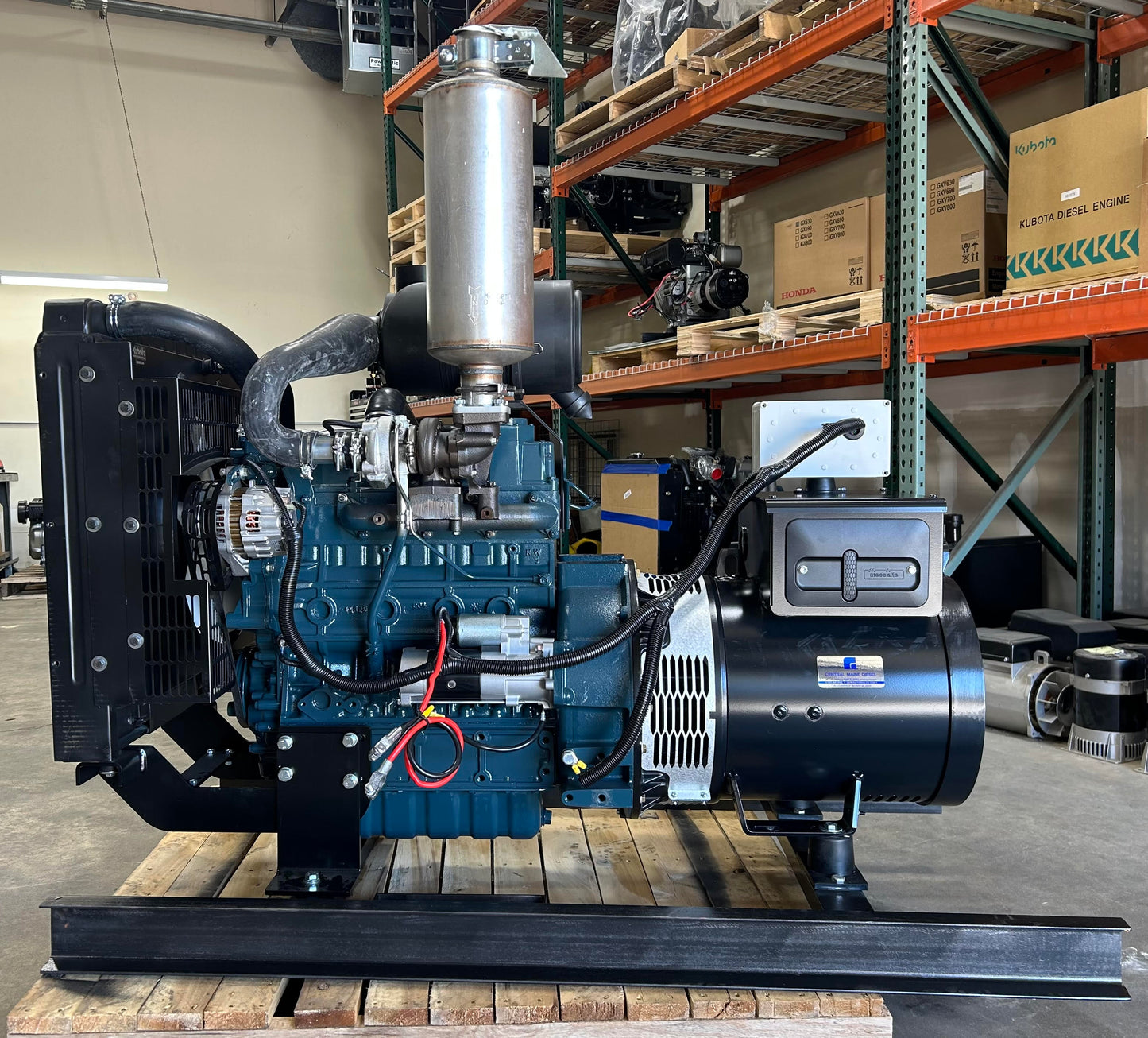 NEW Kubota 40 kW Diesel Generator by Central Maine Diesel