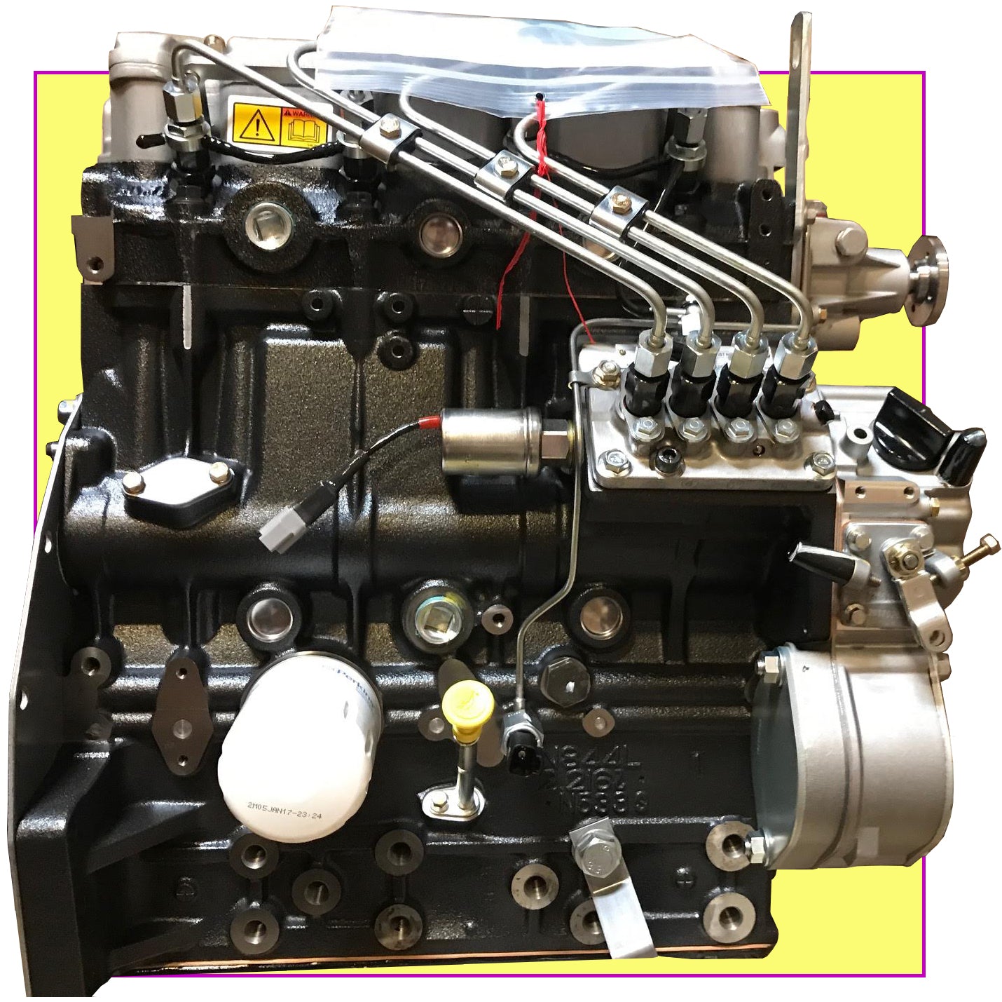 New 51 HP Perkins 404D-22G Industrial Long Engine by Central Maine Diesel