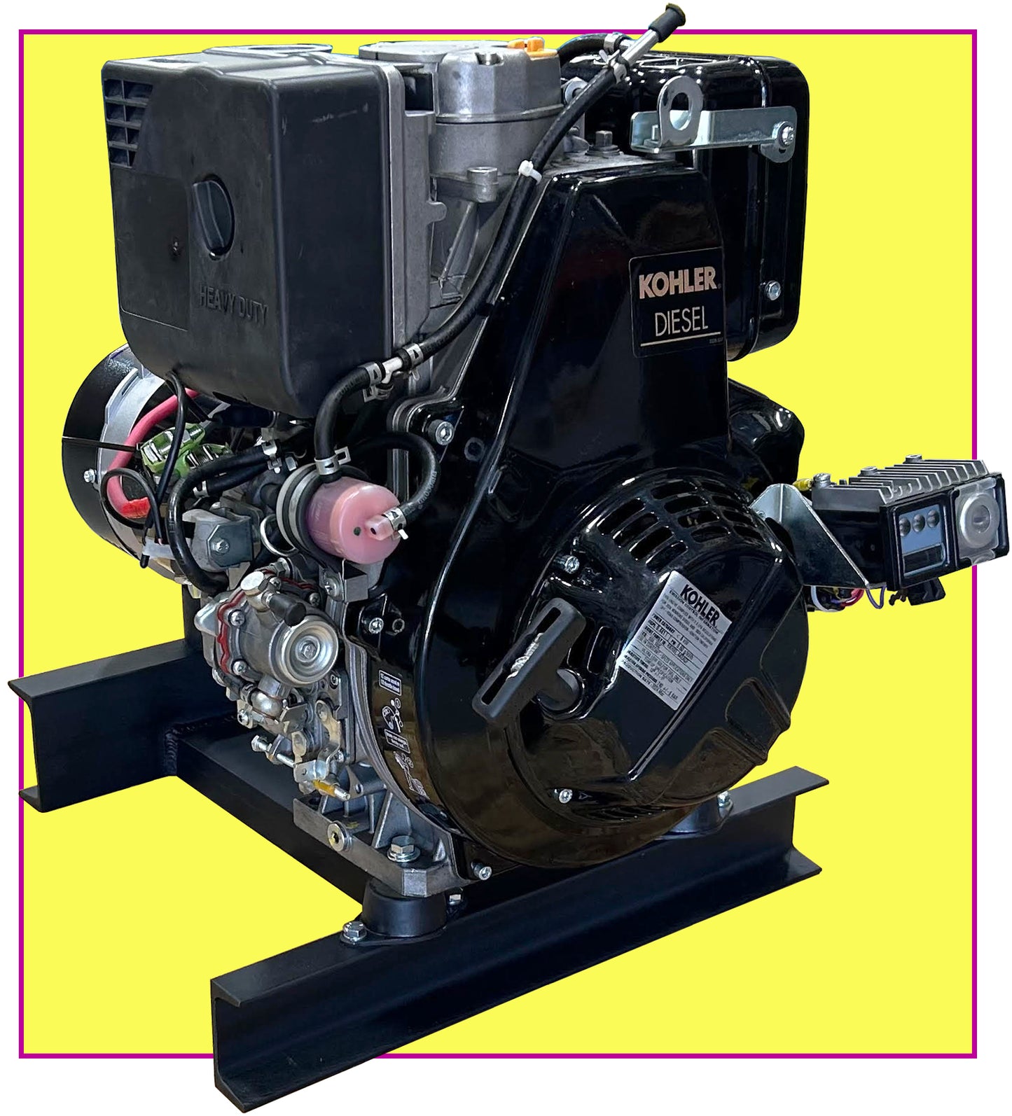 Kohler 6,500 Watt Diesel Generator by Central Maine Diesel - Model # 05502