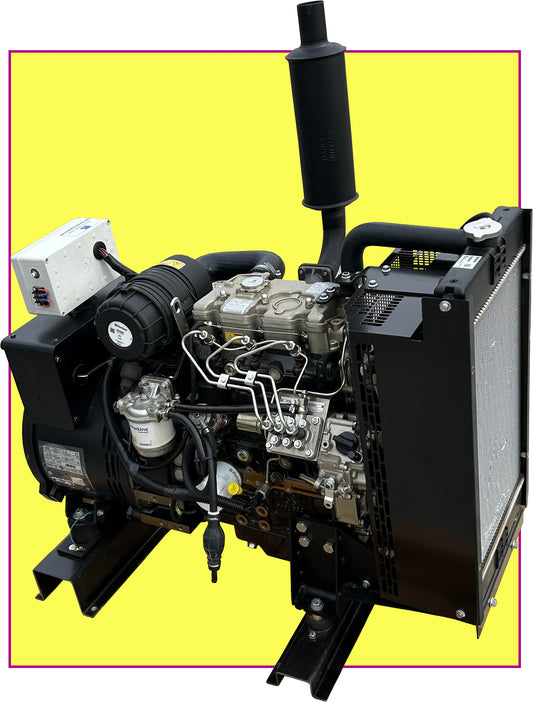 Perkins 15 kW Diesel Generator by Central Maine Diesel - Model # 09915