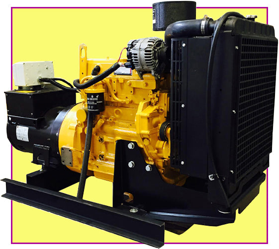 John Deere 30 kW Diesel Generator by Central Maine Diesel - Model # 07200
