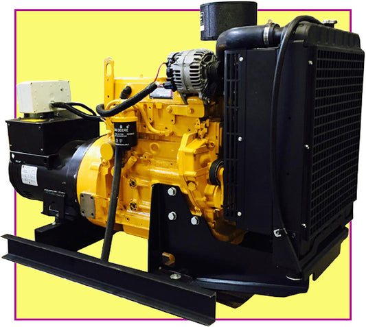 John Deere 30 kW Diesel Generator by Central Maine Diesel - Model # 07200