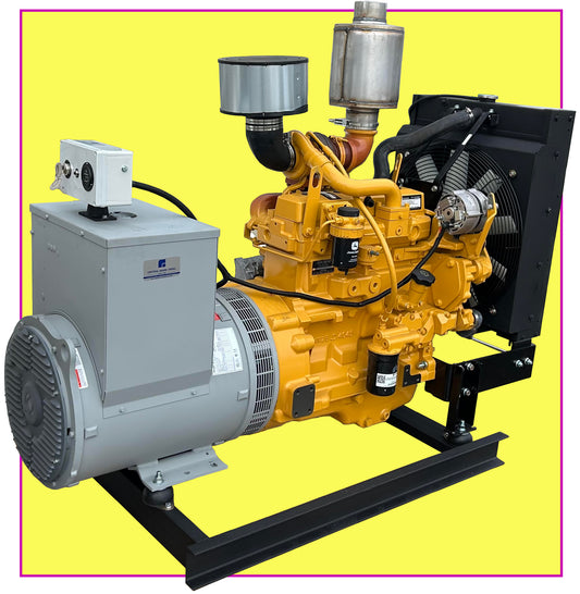 John Deere 55 kW Diesel Generator by Central Maine Diesel - Model # 07205
