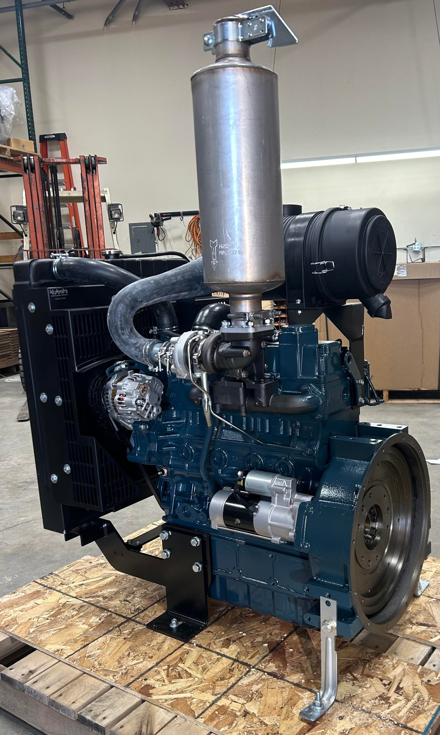 BRAND NEW Kubota V3600TBG Turbocharged Diesel Engine by Central Maine Diesel