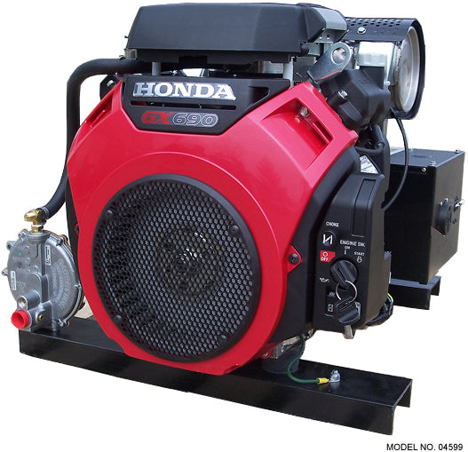Honda Powered 15 kW Propane/Natural Gas Generator by Central Maine Diesel - Model # 04599