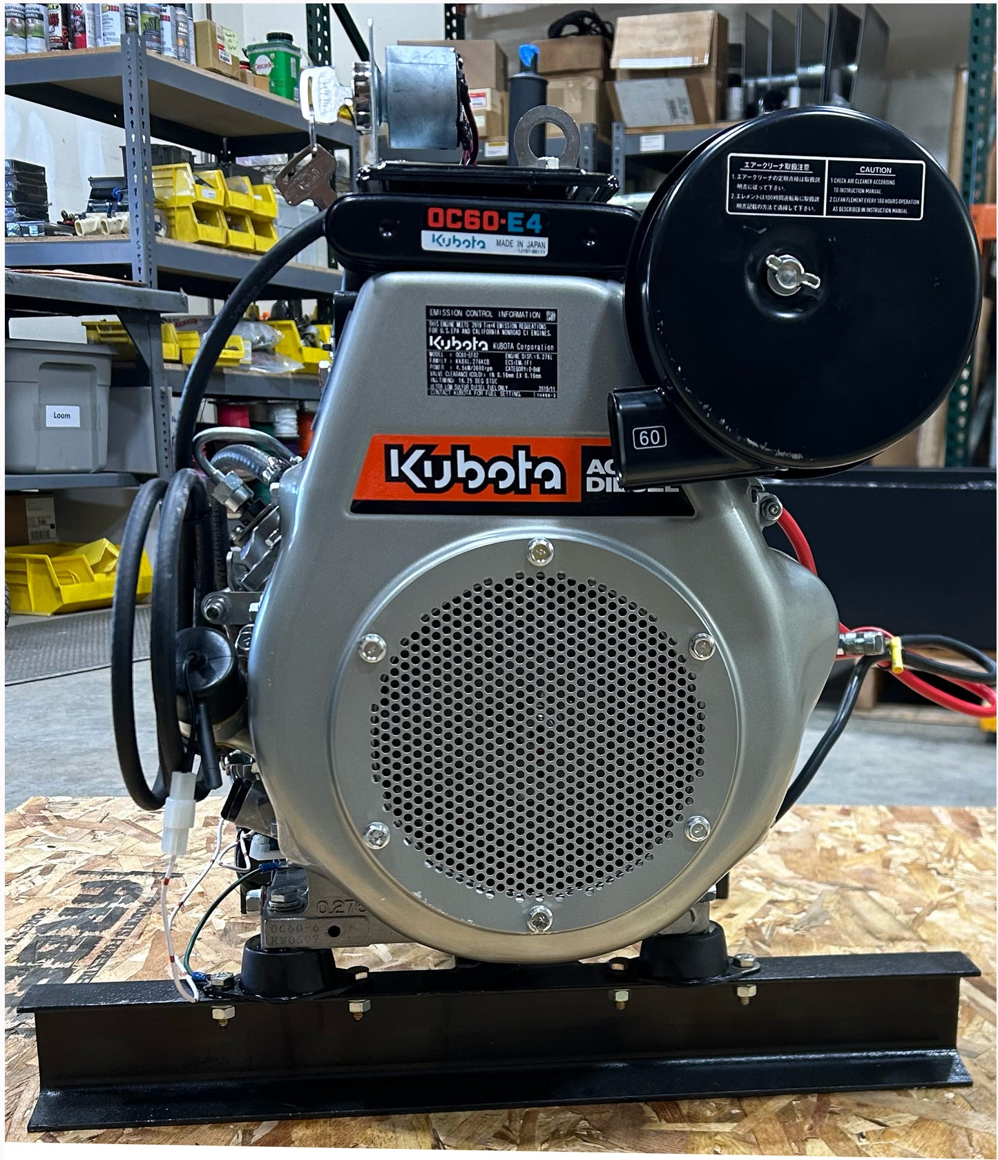 Kubota 4,500 Watt Diesel Generator w/ Electric Fuel  Pump by Central Maine Diesel - Model # 05506