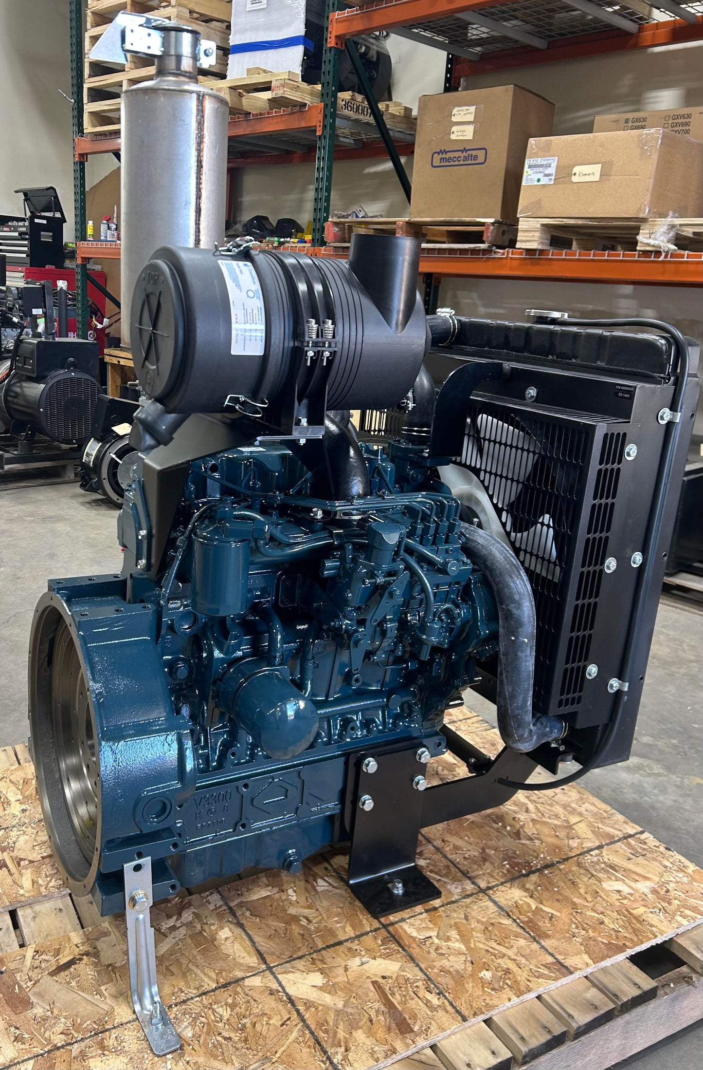 BRAND NEW Kubota V3600TBG Turbocharged Diesel Engine by Central Maine Diesel