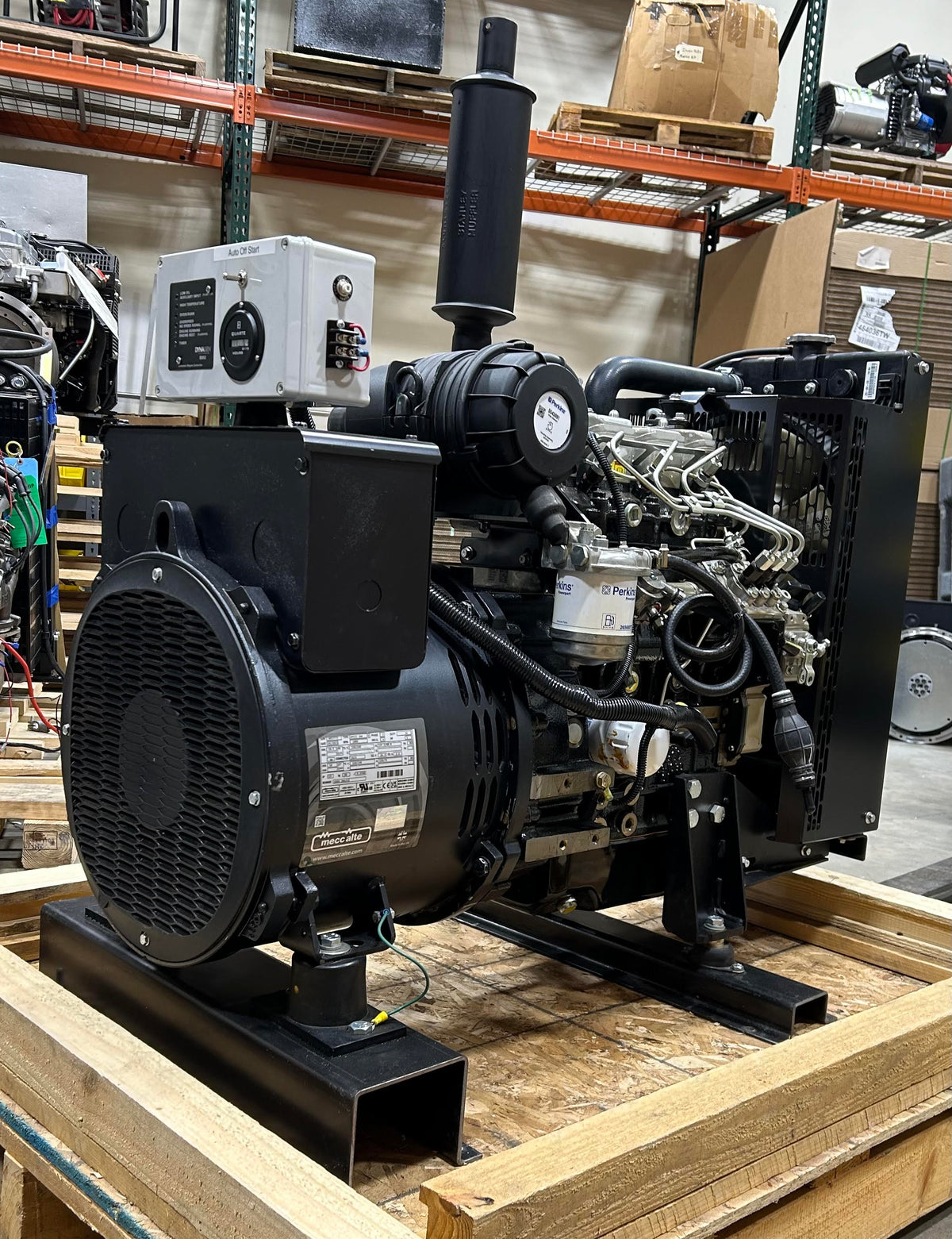 Perkins 15 kW Diesel Generator by Central Maine Diesel - Model # 09915