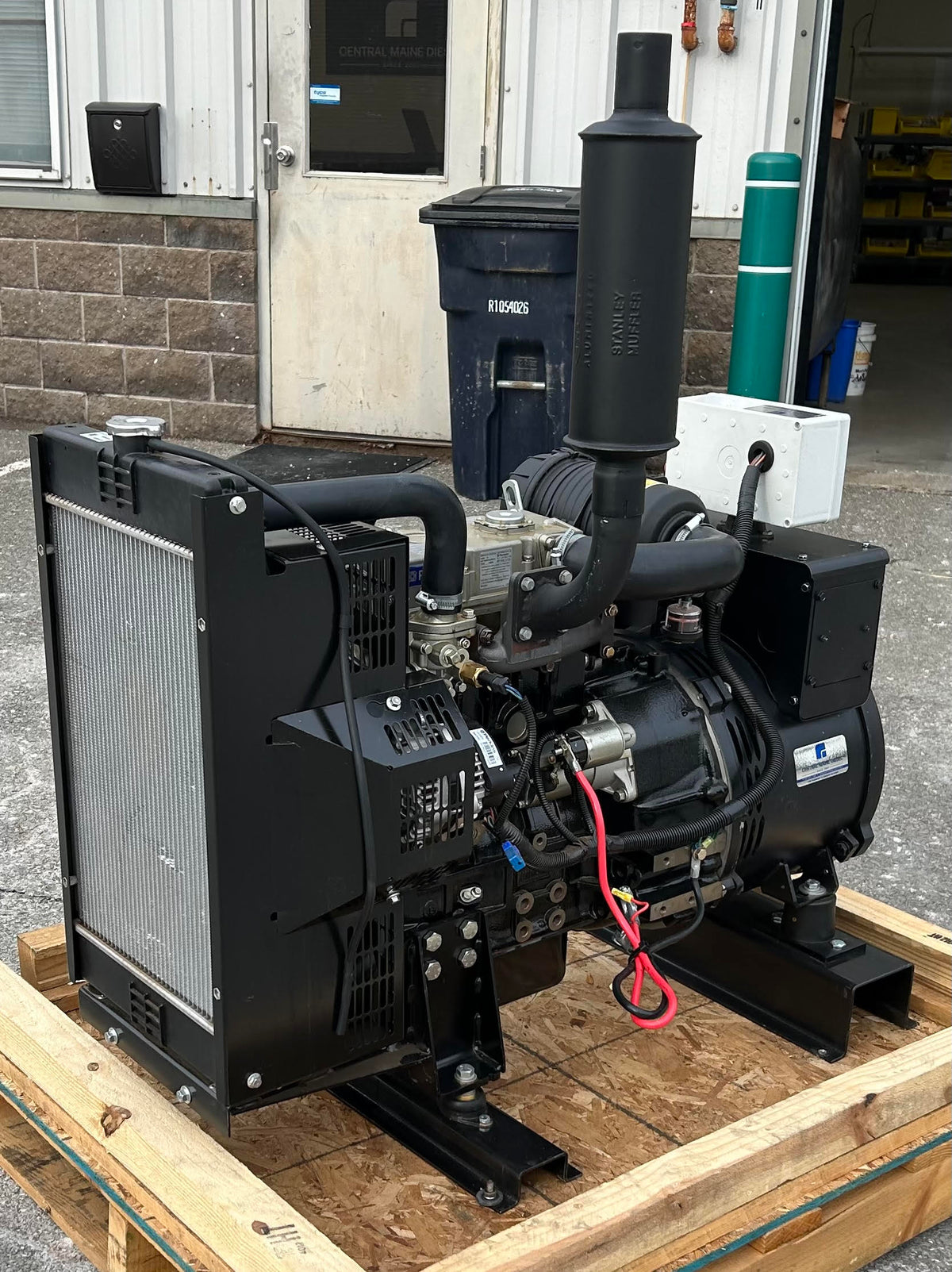 Perkins 15 kW Diesel Generator by Central Maine Diesel - Model # 09915