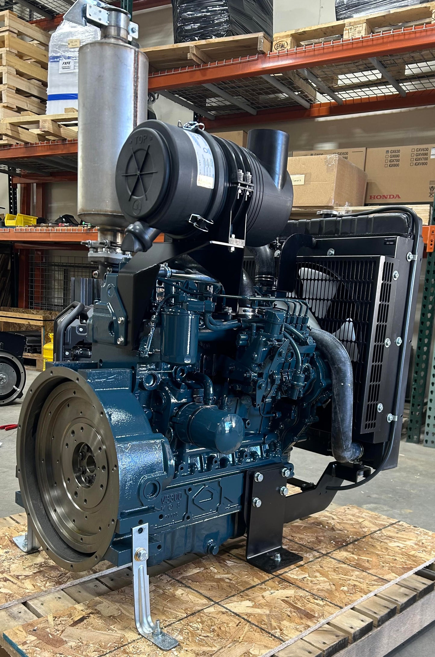 BRAND NEW Kubota V3600TBG Turbocharged Diesel Engine by Central Maine Diesel