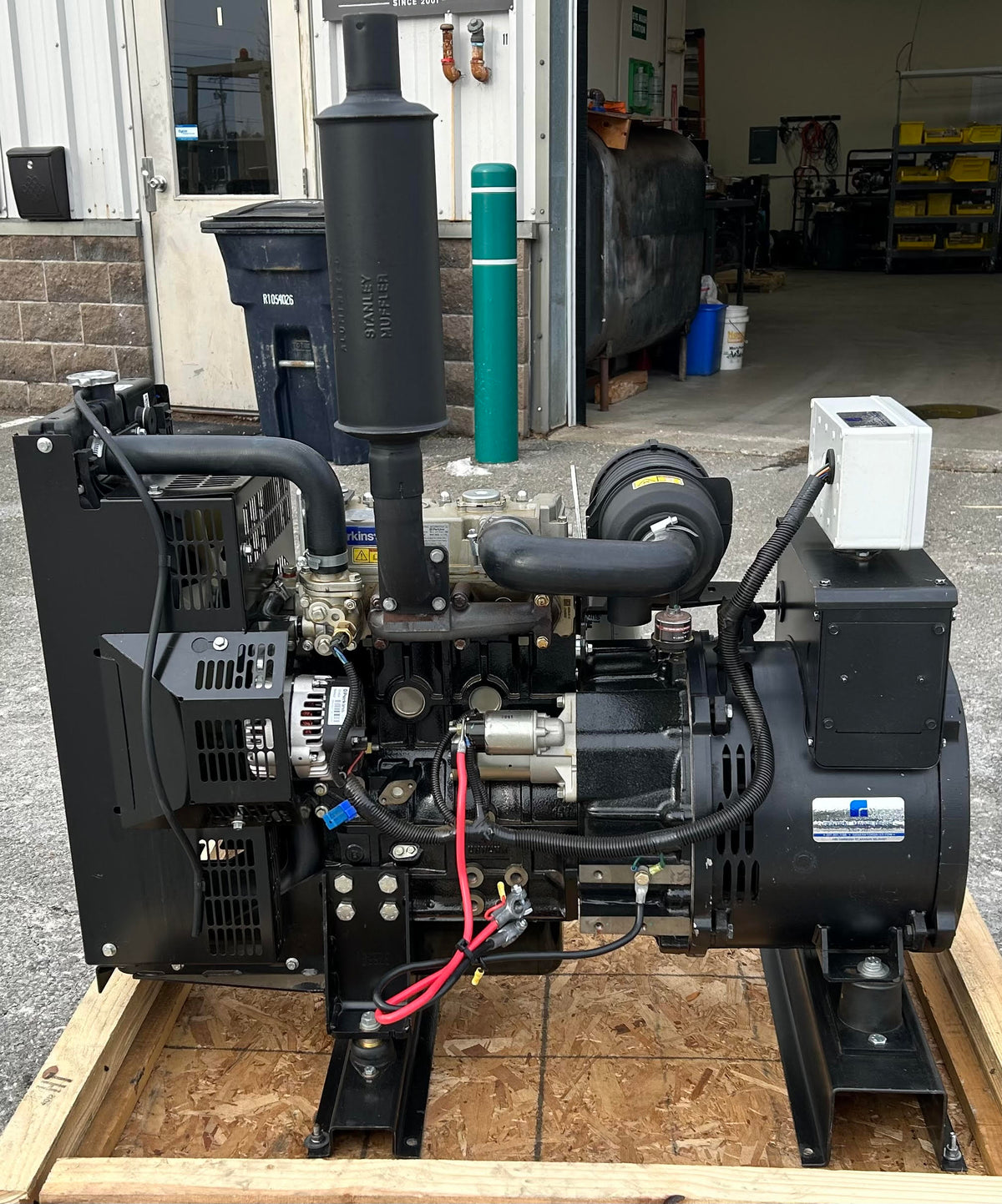 Perkins 15 kW Diesel Generator by Central Maine Diesel - Model # 09915