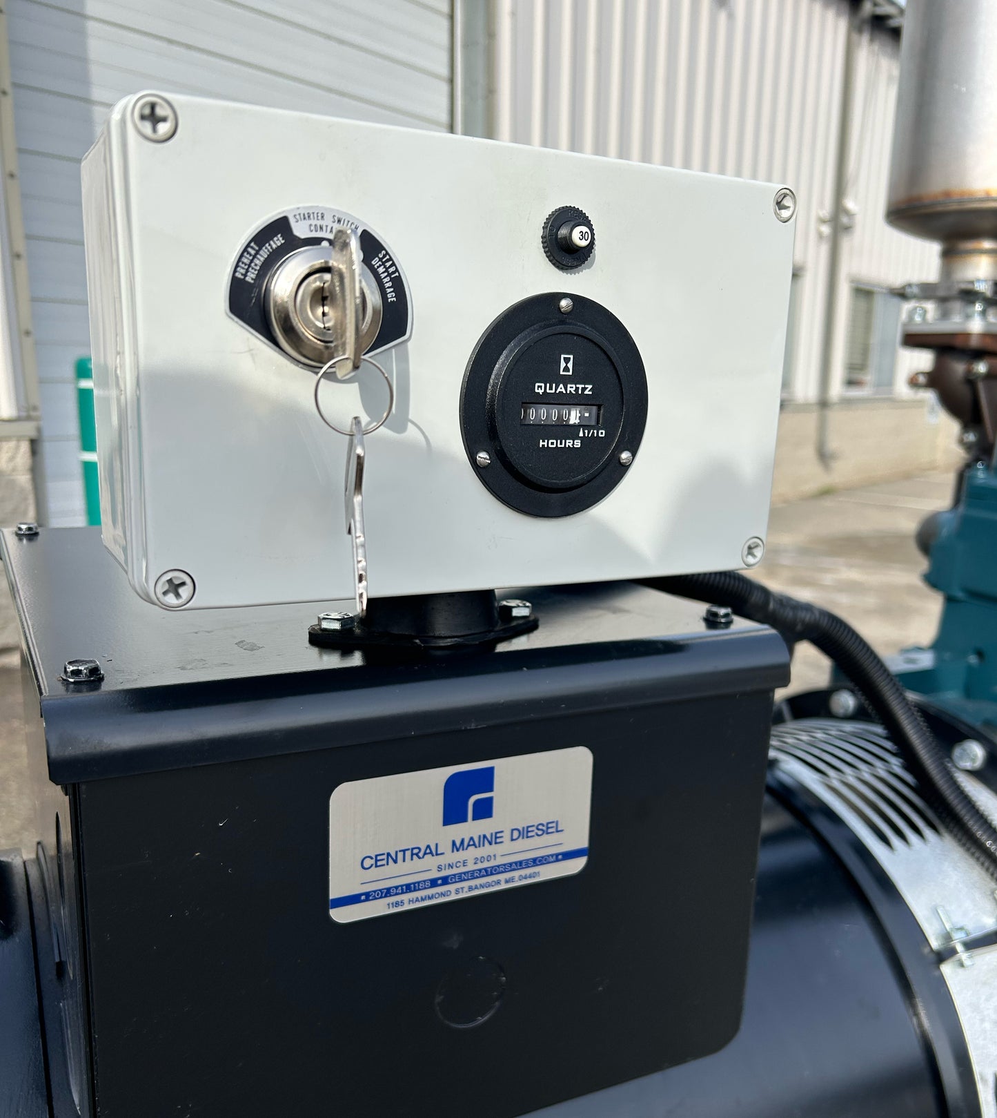 Kubota 40 kW Diesel Generator + 100 Gallon Subbase Fuel Tank by Central Maine Diesel - Model # 05542