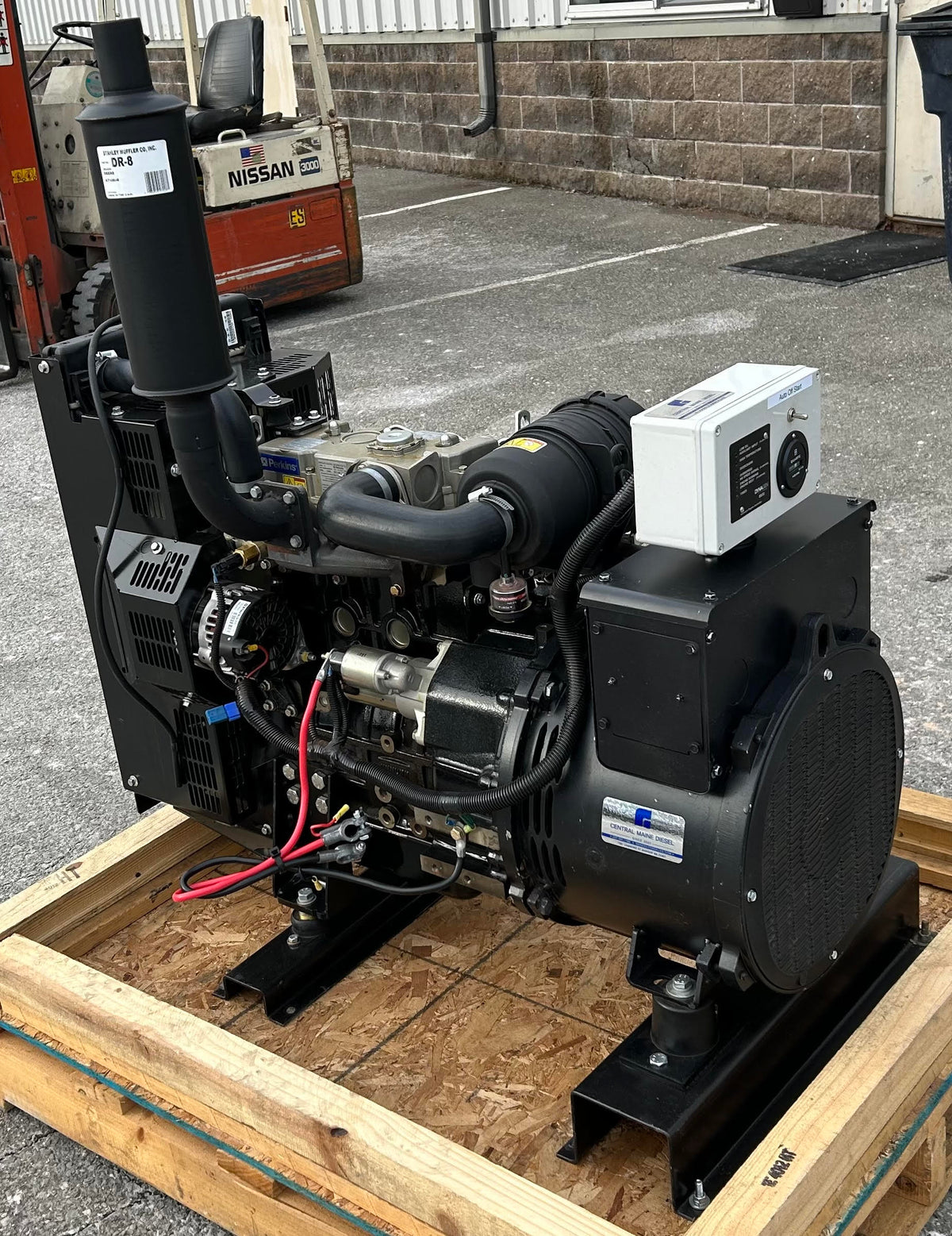 Perkins 15 kW Diesel Generator by Central Maine Diesel - Model # 09915
