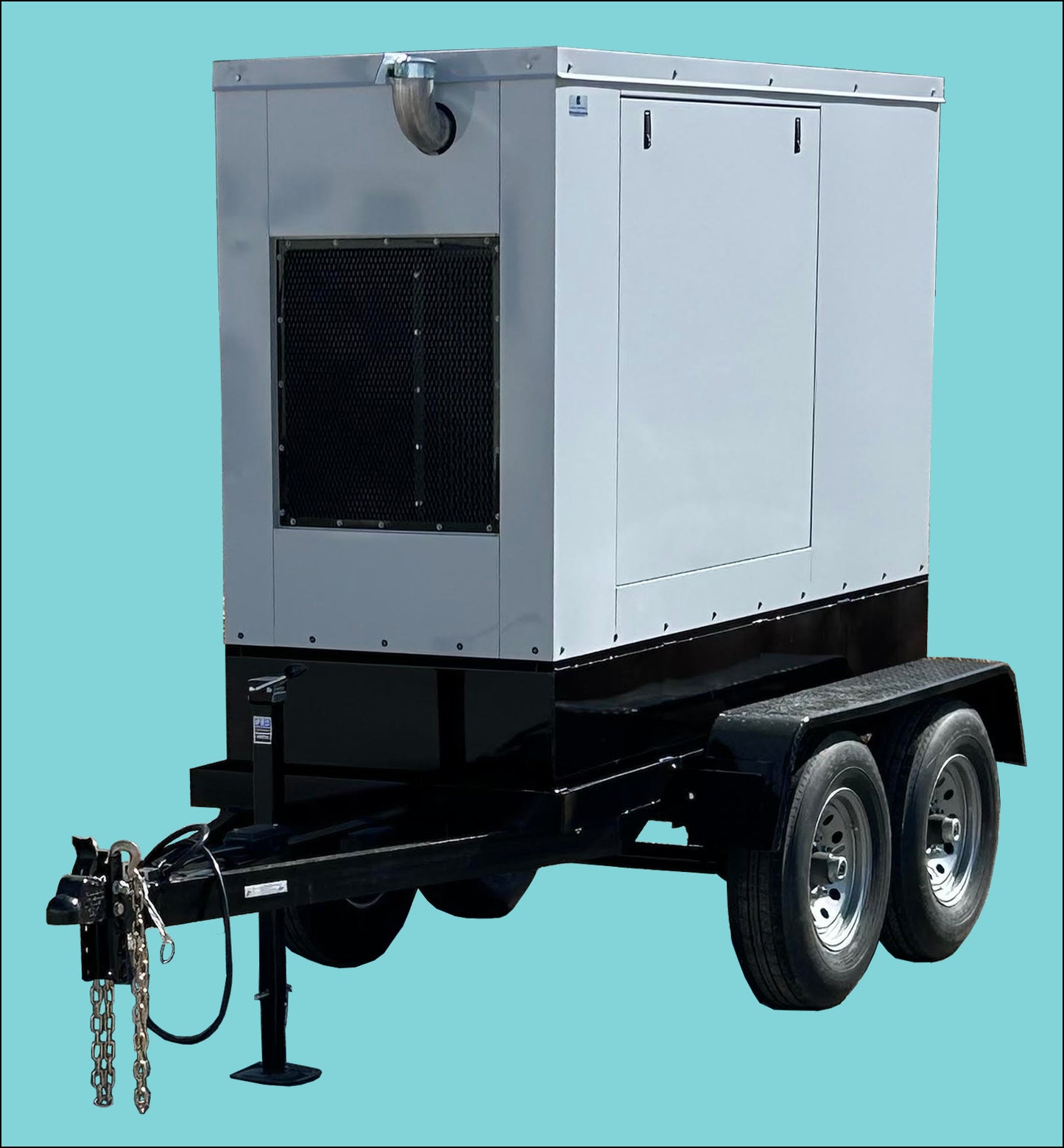 Mobile John Deere 55 kW Diesel Generator by Central Maine Diesel - Model # 07270